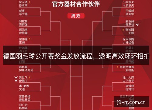 德国羽毛球公开赛奖金发放流程，透明高效环环相扣